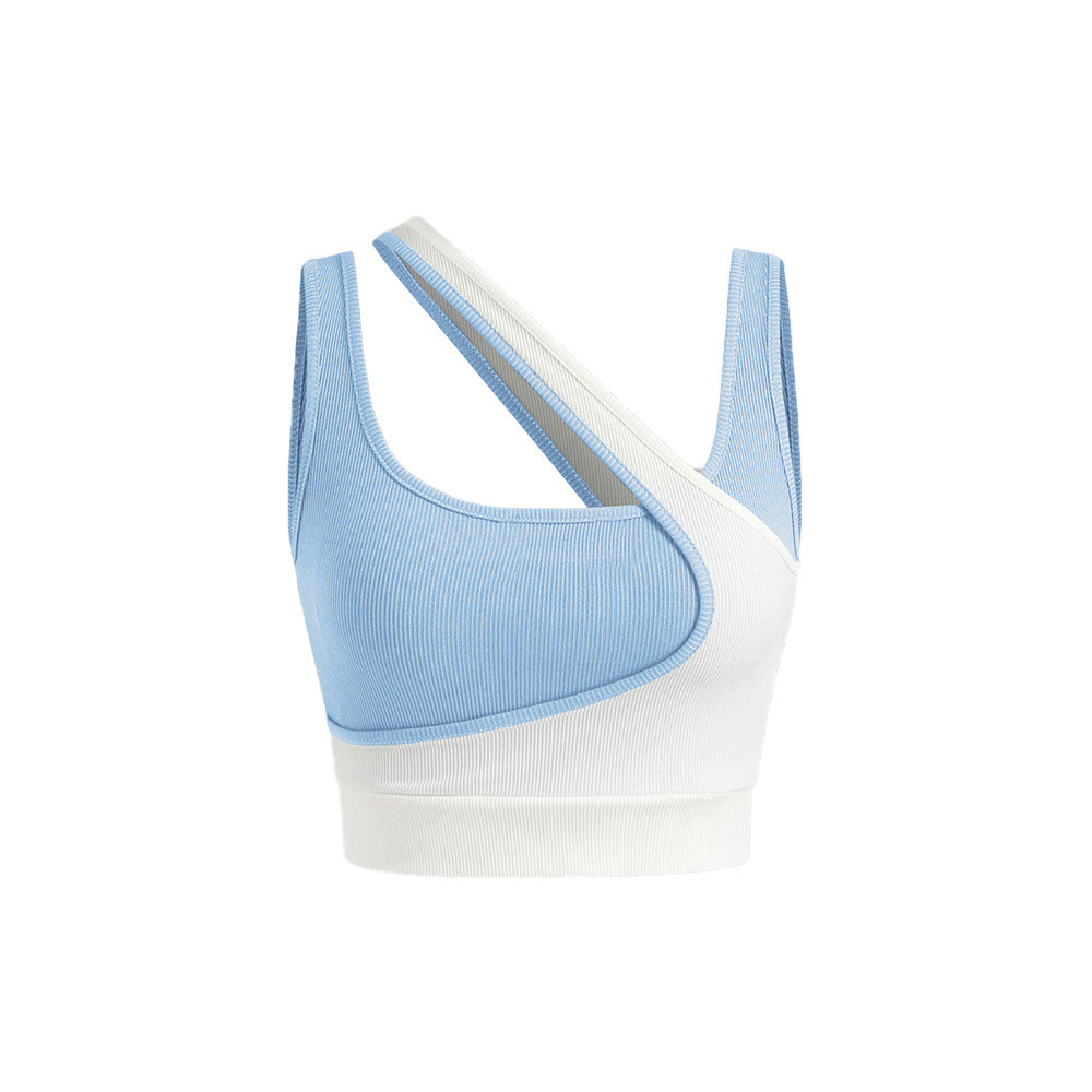 Damen Sport-Bustier Asymmetrisch Verstellbare Träger Norvielle