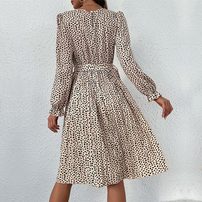Damen Midi-Kleid Nostalgisch Modern Norvielle