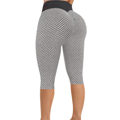 Damen Sportleggings Hochgeschnitten Nahtdesign