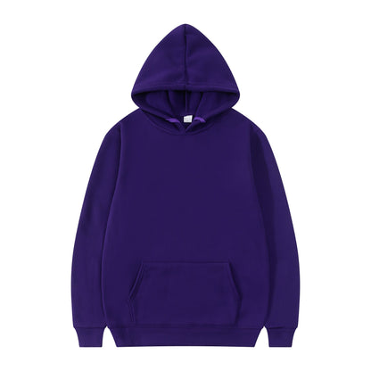 Damen Kapuzenpullover Baumwollmix Bequem Grau