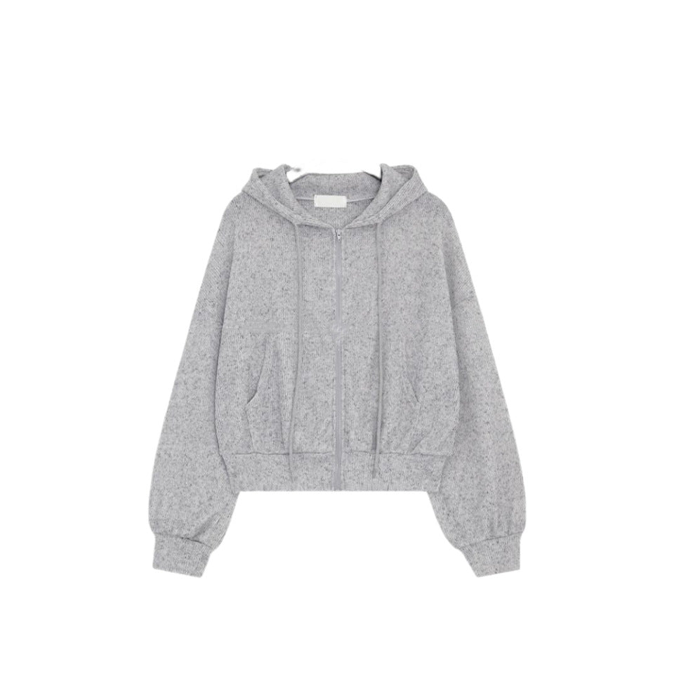 Damen Sportjacke Kurz Reißverschluss Norvielle