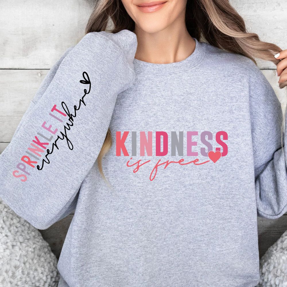 Damen Sweatshirt Inspirierender Schriftzug Gemütlich Norvielle