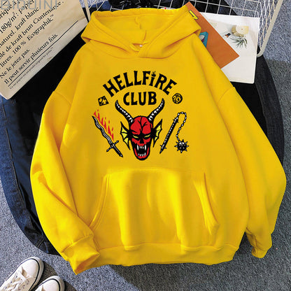Damen Kapuzenpullover Lässiger Schnitt Auffälliges Motiv Norvielle
