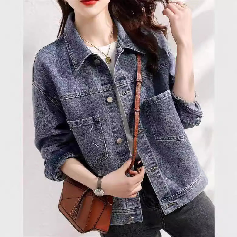 Damen Oversized Jeansjacke Norvielle