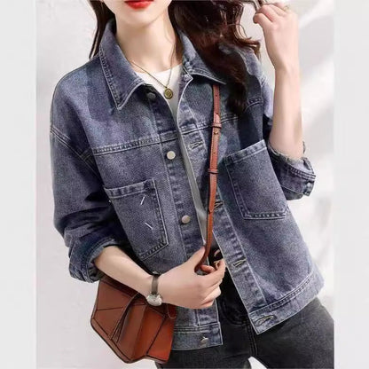 Damen Oversized Jeansjacke Norvielle