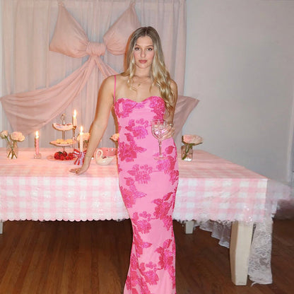 Damen Abendkleid Norvielle Florale Spitze