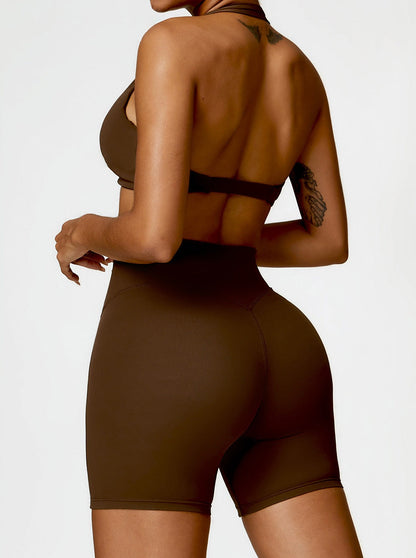 Sculptora Damen High-Waist Shorts Nahtlos