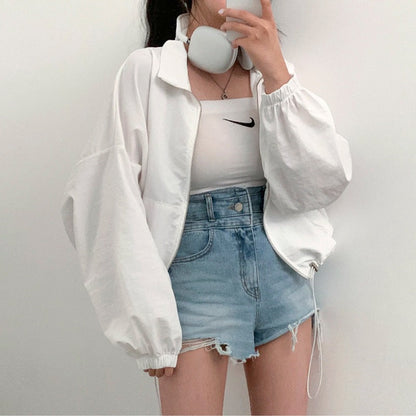 Damen Windjacke Lässig Norvielle