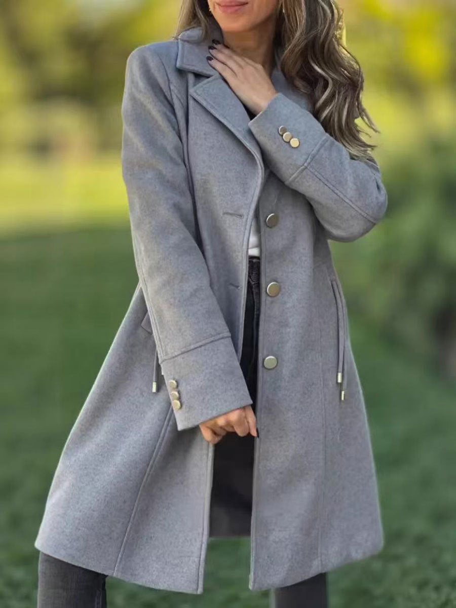 Damen Übergangsjacke Italienischer Schnitt Elegantes Design