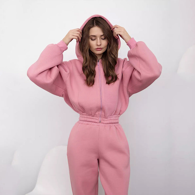 Damen Oversize Hoodie Elastischer Bund Norvielle