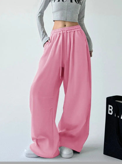 Damen Jogginghose Weite Bequem Elastisch Norvielle