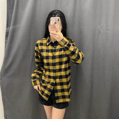Damen Flanell-Hemdbluse Kariert Norvielle