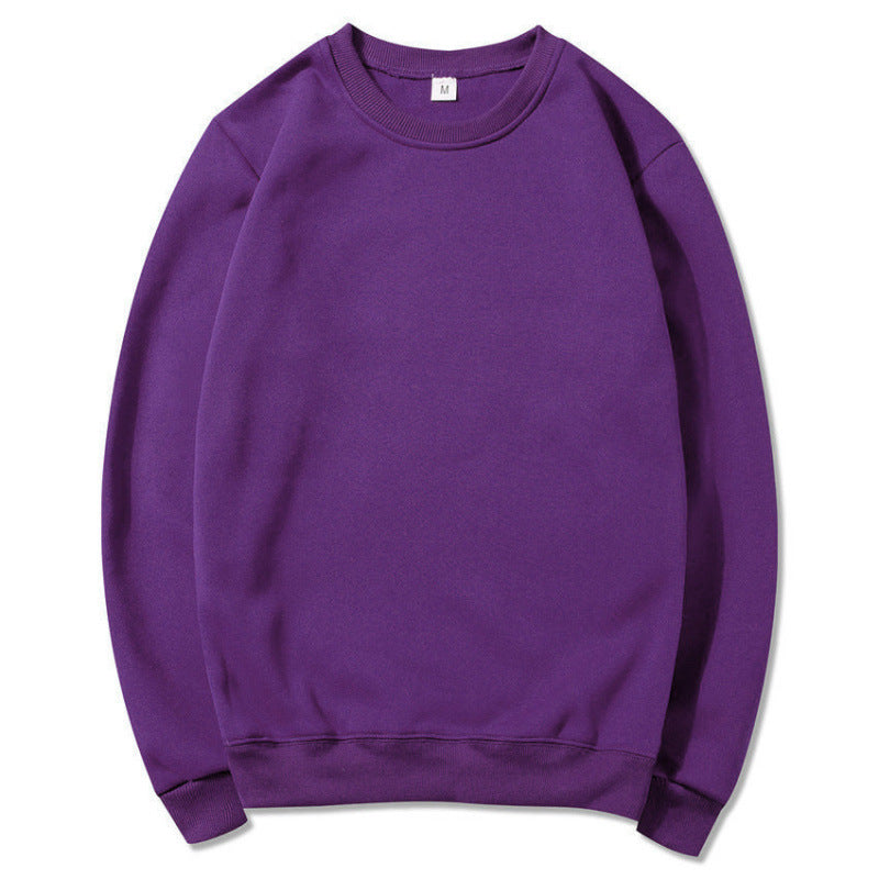 Damen Sweatshirt Weiches Fleece Rundhalsausschnitt Norvielle