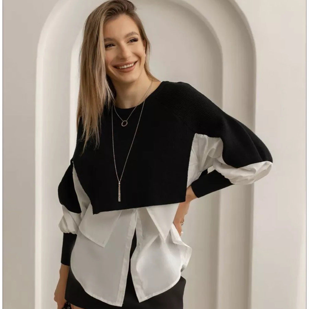Damen Pullover Kombinierbar Norvielle