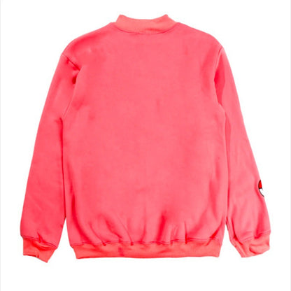 Damen Sweatshirt Pikachu Motiv Hochkragen