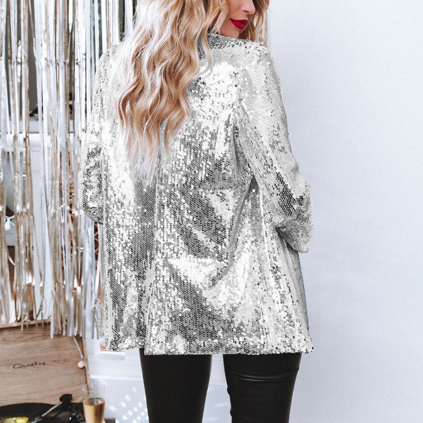 Damen Glitzer Blazer Norvielle