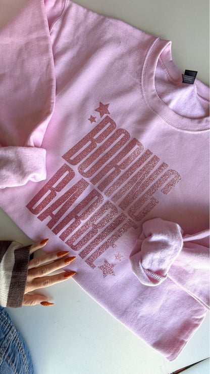 Damen Sweatshirt Glitzernd Norvielle