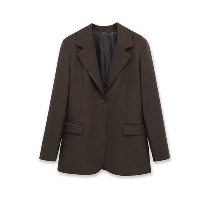 Damen Blazer aus Norvielle mit Taschen und schickem Schnitt