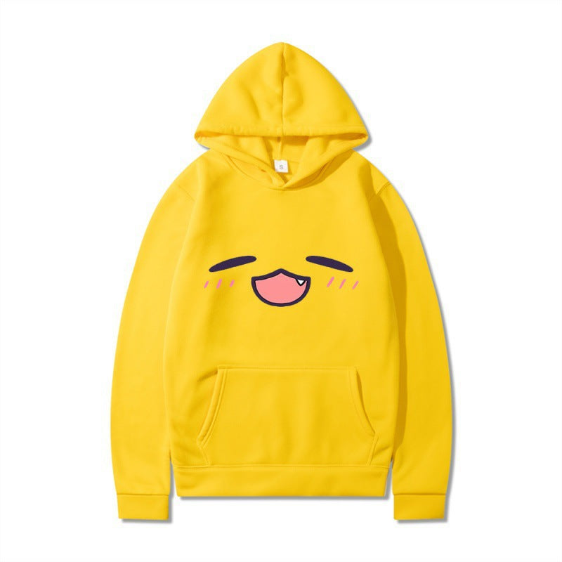 Damen Kapuzenpullover mit Cartoon-Motiv Bequem Grün