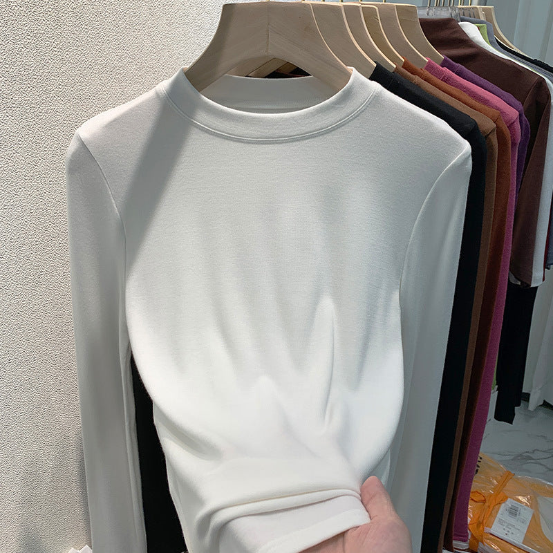 Damen Langarmshirt Feine Struktur Norvielle