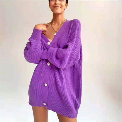 Damen oversized Strickjacke Norvielle
