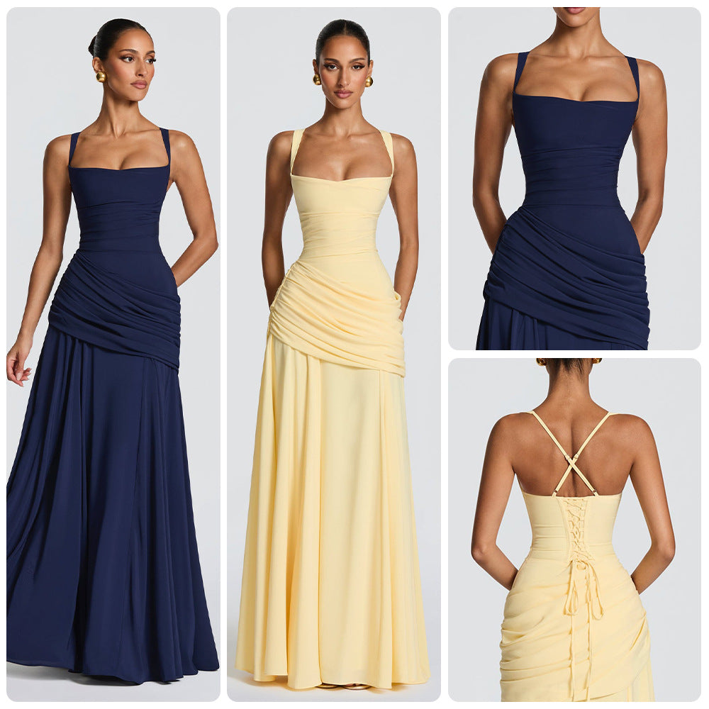 Damen Abendkleid Tailliert Elegant Norvielle - Norvielle