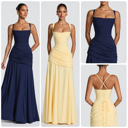 Damen Abendkleid Tailliert Elegant Norvielle - Norvielle