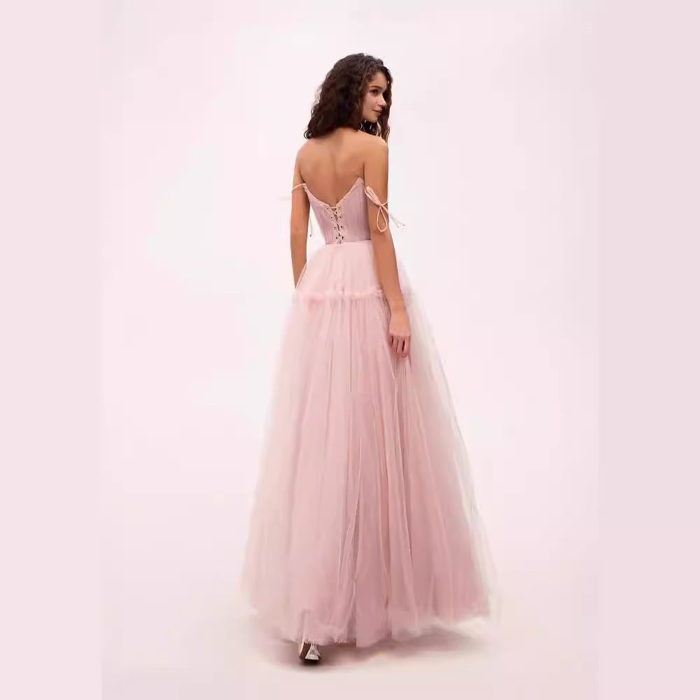 Damen Abendkleid Tüll Norvielle Elegant