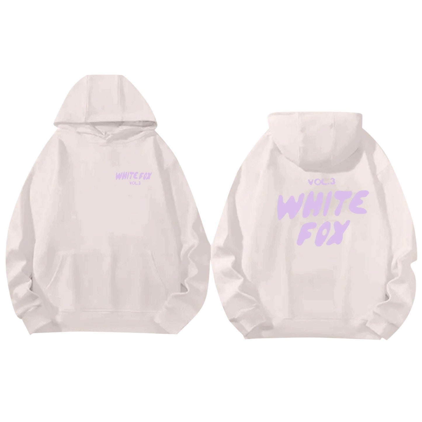 Herren Kapuzenpullover Streetwear Lässig Weiß