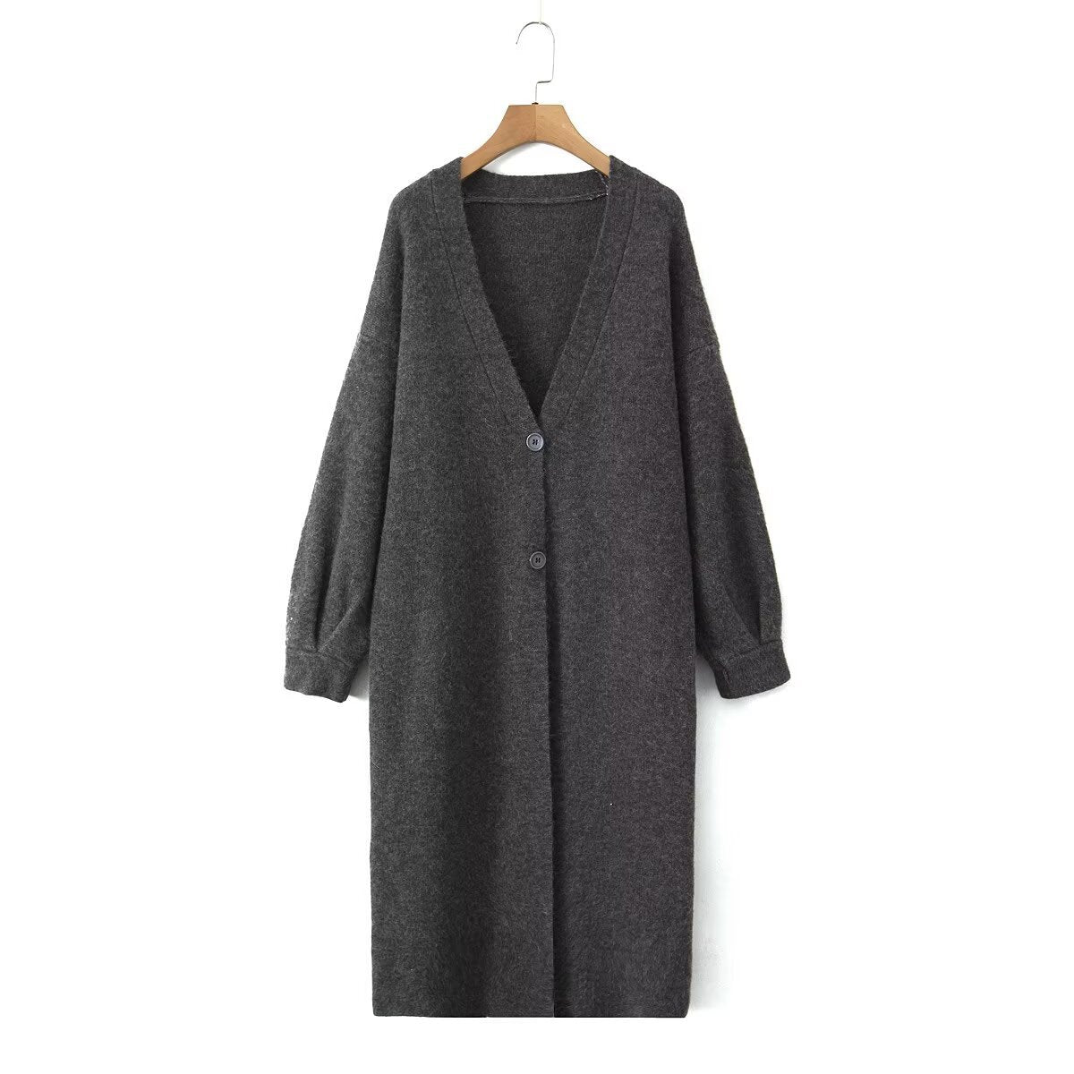 Damen Oversized Strickmantel Großmaßige Strickware Norvielle