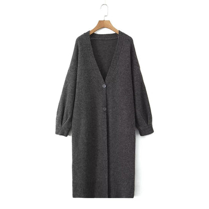 Damen Oversized Strickmantel Großmaßige Strickware Norvielle