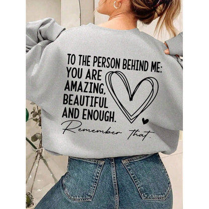 Damen Sweatshirt Inspirierendes Motiv Lässig Grün Norvielle
