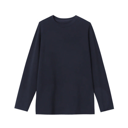 Damen Langarmshirt Lockerer Schnitt Bequem Norvielle