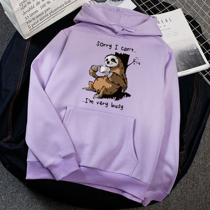Damen Kapuzensweater Tiermotiv Weich Norvielle - Norvielle