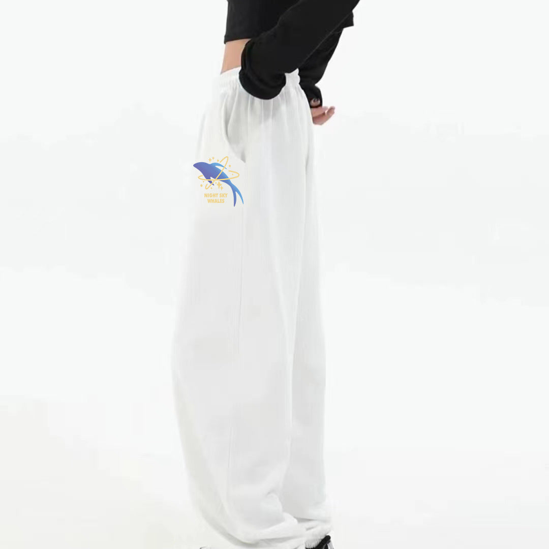 Damen Freizeithose Weit Bequem Mit Taschen