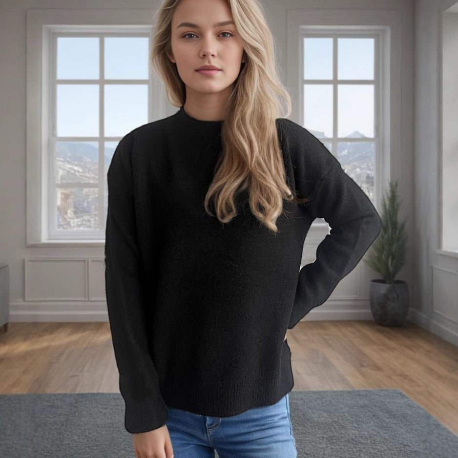 Damen Strickpullover Kuschelig Modern Lässig Norvielle