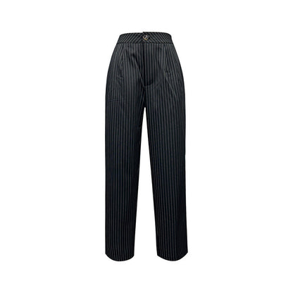 Damen Hochbundhose Gestreift Norvielle