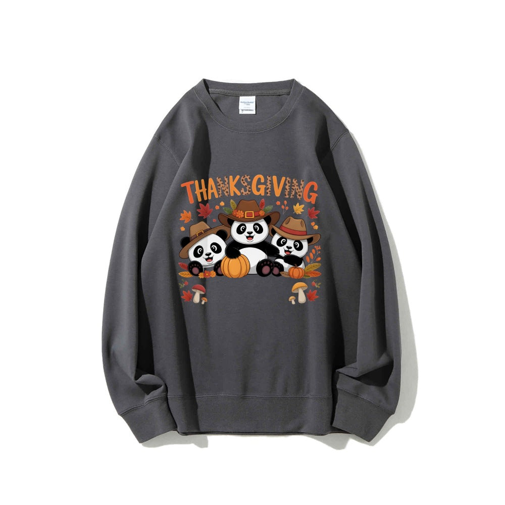Damen Sweatshirt Lustiges Tierdesign Herbstlich