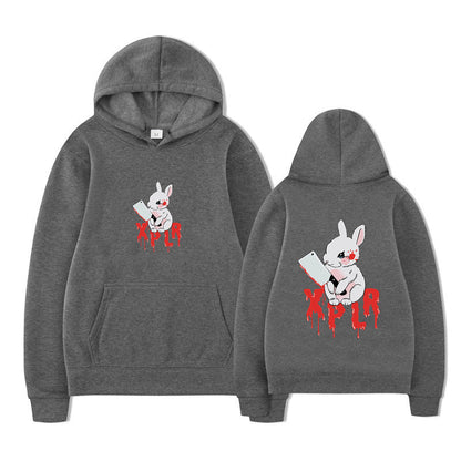 Damen Kapuzensweater Cartoon-Motiv Bequem Norvielle