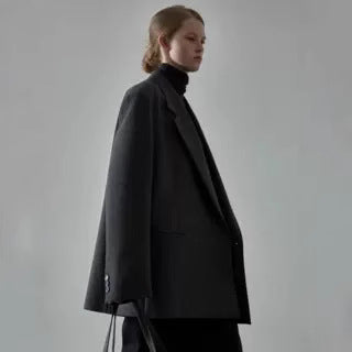 Damen Oversize Blazer Klassischer Stil