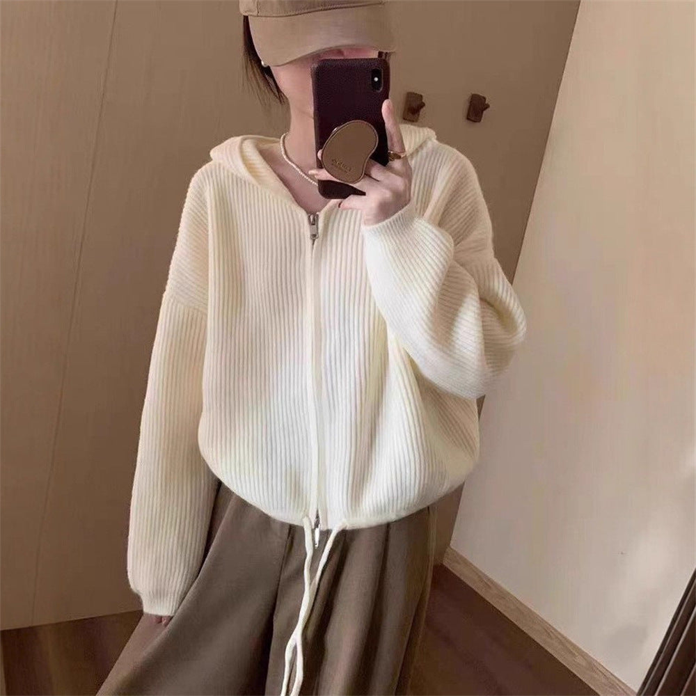 Damen Kapuzenjacke Norvielle Mit Seitentaschen
