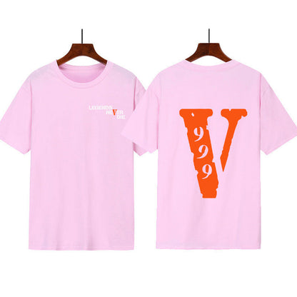 Damen Grafik T-Shirt mit originellem Schriftzug und kreativem Design