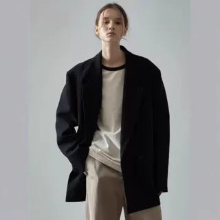 Damen Oversize Blazer Klassischer Stil
