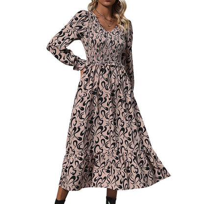 Damen Maxikleid Elastisch Norvielle