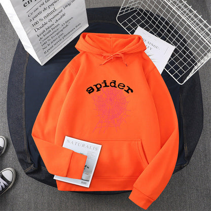 Damen Kapuzensweater Spinnenmotiv Norvielle