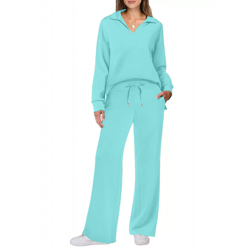 Damen Sweatshirt Hose Set Norvielle