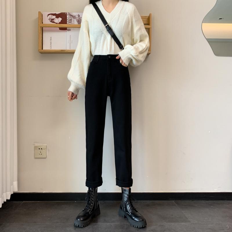 Damen Hochtaillierte Stoffhosen Norvielle