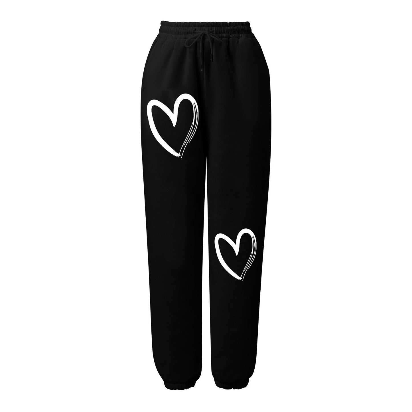 Damen Sweatpants Herzig Druck Norvielle