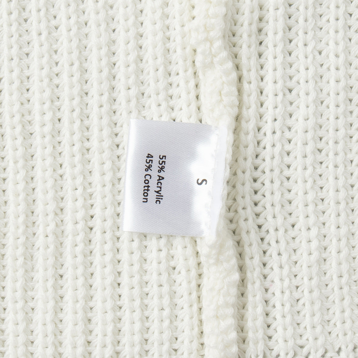 Damen Oversized Strickpullover Lässiger Schnitt