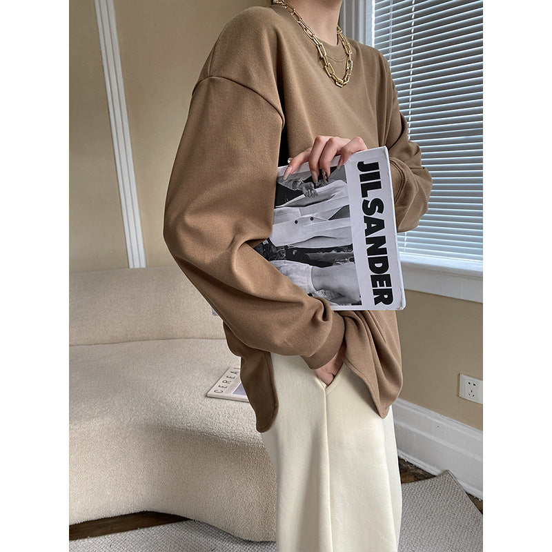 Damen Oversized Pullover Norvielle Modern